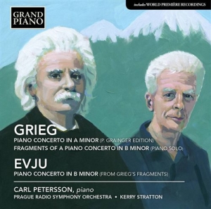 Grieg/Evju - Piano Concerto ryhmässä CD @ Bengans Skivbutik AB (1485651)
