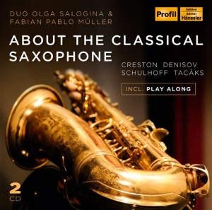 Various Composers - About The Classical Saxophone ryhmässä CD @ Bengans Skivbutik AB (1485658)