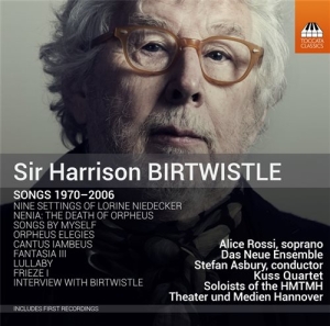 Birtwistle Harrison - Songs 1970-2006 ryhmässä CD @ Bengans Skivbutik AB (1485673)