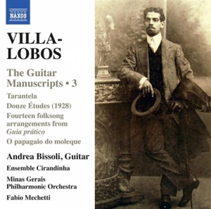 Villa-Lobos - The Guitar Manuscripts Vol. 3 ryhmässä CD @ Bengans Skivbutik AB (1485686)