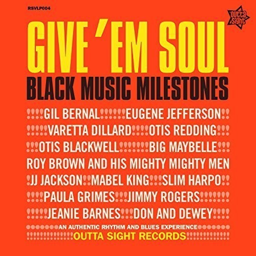 Blandade Artister - Give 'em Soul 1 ryhmässä VINYYLI / RnB-Soul @ Bengans Skivbutik AB (1511262)