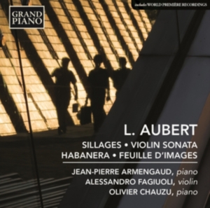 Aubert Louis - Sillages / Habanera ryhmässä CD @ Bengans Skivbutik AB (1545800)