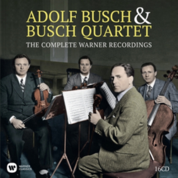Adolf Busch - Adolf Busch & The Busch Quarte ryhmässä CD / Pop @ Bengans Skivbutik AB (1545880)