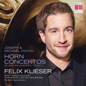 Haydn Joseph & Michael / Mozart W - Horn Concertos ryhmässä CD @ Bengans Skivbutik AB (1551347)