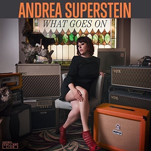 Superstein Andrea - What Goes On ryhmässä CD / Jazz/Blues @ Bengans Skivbutik AB (1554381)