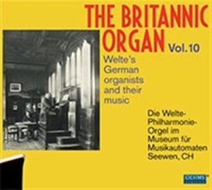 Various - The Britannic Organ, Vol. 10 ryhmässä CD @ Bengans Skivbutik AB (1554821)