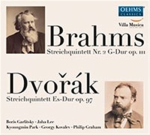 Brahms / Dvorák - String Quintet No. 2 / String Quint ryhmässä CD @ Bengans Skivbutik AB (1556685)
