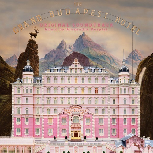Grand Budapest Hotel ryhmässä CD / Film/Musikal @ Bengans Skivbutik AB (1573602)