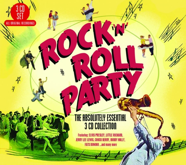 Various Artists - Rock'n'roll Party ryhmässä CD / Myydyimmät @ Bengans Skivbutik AB (1702225)