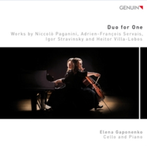 Paganini / Stravinsky / Villa-Lobos - Duo For One ryhmässä CD @ Bengans Skivbutik AB (1705910)