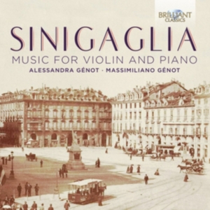 Sinigaglia Leone - Music For Violin And Piano ryhmässä CD @ Bengans Skivbutik AB (1708718)