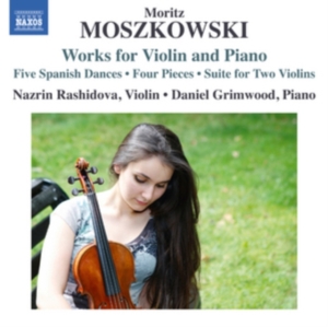 Moszkowski Moritz - Works For Violin And Piano ryhmässä CD @ Bengans Skivbutik AB (1714319)