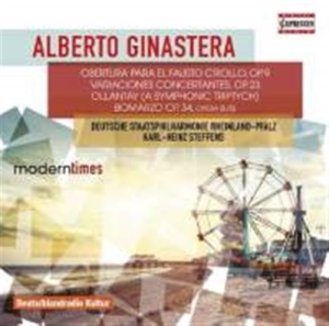 Ginastera Alberto - Orchestral Works ryhmässä CD @ Bengans Skivbutik AB (1714327)