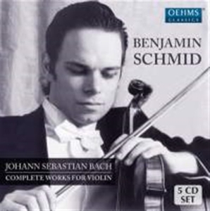 Bach J S - Complete Works For Violin (5 Cd) ryhmässä CD @ Bengans Skivbutik AB (1723597)