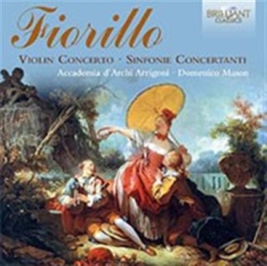 Fiorillo Federigo - Violin Concerto / Sinfonie Concerta ryhmässä CD @ Bengans Skivbutik AB (1733735)