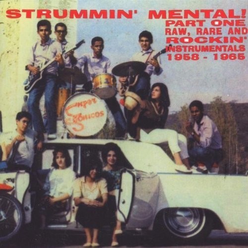 Various artists - Strummin' Mental Part 1 ryhmässä CD / Rock @ Bengans Skivbutik AB (1770826)
