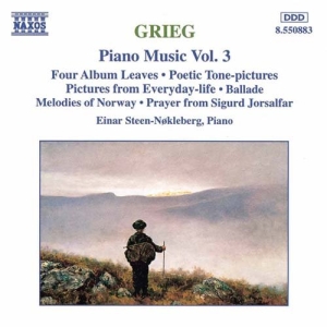 Grieg Edvard - Piano Music Vol 3 ryhmässä CD @ Bengans Skivbutik AB (1782906)
