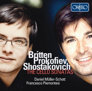 Britten / Prokofiev / Shostakovich - Cello Sonatas ryhmässä CD / Klassiskt @ Bengans Skivbutik AB (1788303)