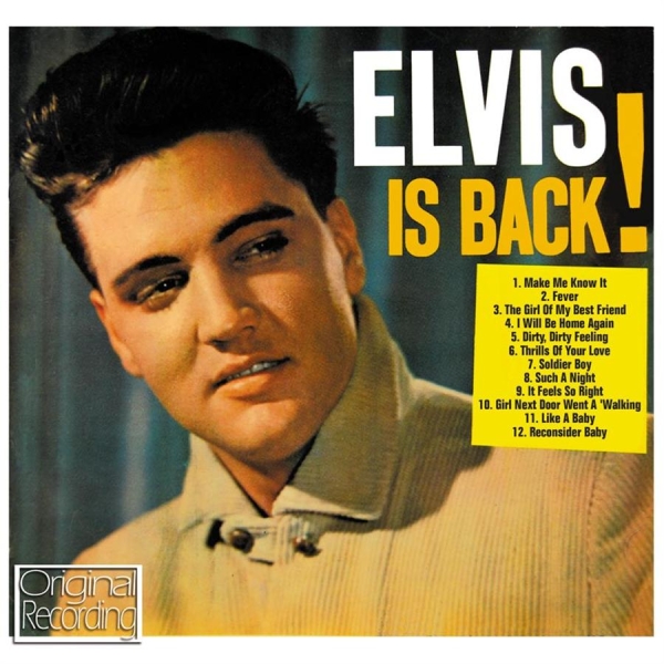 Presley Elvis - Elvis Is Back! ryhmässä CD / Myydyimmät @ Bengans Skivbutik AB (1795229)