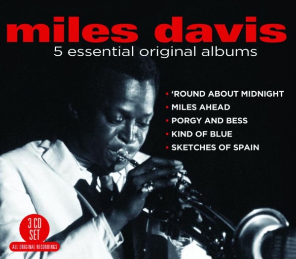 Davis Miles - 5 Essential Albums (Incl. Kind Of B ryhmässä CD / Jazz/Blues @ Bengans Skivbutik AB (1795399)