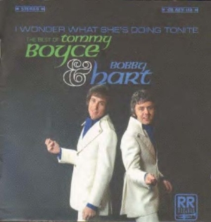 Boyce And Hart - I Wonder What She's Doing Tonight - ryhmässä CD @ Bengans Skivbutik AB (1796880)