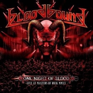 Bloodbound - One Night Of Blood (Dvd / Cd) ryhmässä Minishops / Bloodbound @ Bengans Skivbutik AB (1802342)