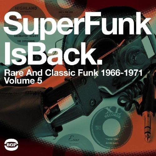 Various Artists - Super Funk Is Back Vol 5: Rare And ryhmässä VINYYLI / Myydyimmät @ Bengans Skivbutik AB (1810354)