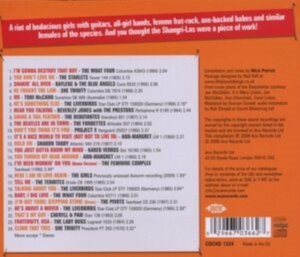 Various Artists - Destroy That Boy! More Girls With G ryhmässä CD @ Bengans Skivbutik AB (1810687)