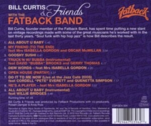 Bill Curtis And Friends - With The Fatback Band ryhmässä CD @ Bengans Skivbutik AB (1811106)