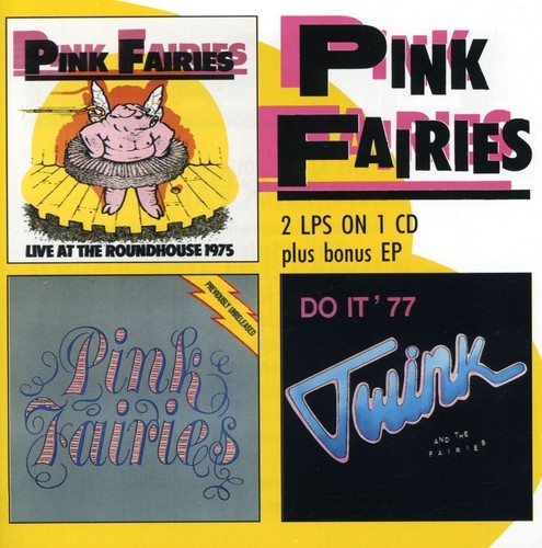 Pink Fairies - Live At The Roundhouse/Previously U ryhmässä CD / Rock @ Bengans Skivbutik AB (1811493)