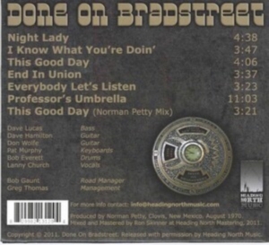 Done On Bradstreet - Time Capsule ryhmässä CD @ Bengans Skivbutik AB (1812422)