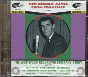 Various Artists - Hot Rockin' Music From Tennessee Vo ryhmässä Övrigt /  @ Bengans Skivbutik AB (1813784)