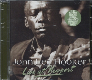 Hooker John Lee - Live At Newport ryhmässä CD @ Bengans Skivbutik AB (1816388)