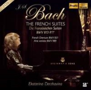 Bach J S - The French Suites ryhmässä CD @ Bengans Skivbutik AB (1833262)