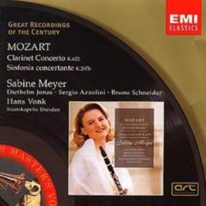 SABINE MEYER/STAATSKAPELLE DRE - MOZART: CLARINET CONCERTO IN A ryhmässä CD @ Bengans Skivbutik AB (1846031)