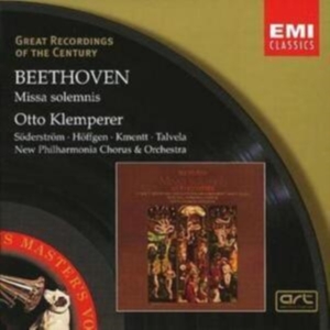 OTTO KLEMPERER - BEETHOVEN: MISSA SOLEMNIS ryhmässä CD @ Bengans Skivbutik AB (1846039)
