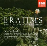 SIR SIMON RATTLE - BRAHMS: EIN DEUTSCHES REQUIEM ryhmässä CD @ Bengans Skivbutik AB (1846136)