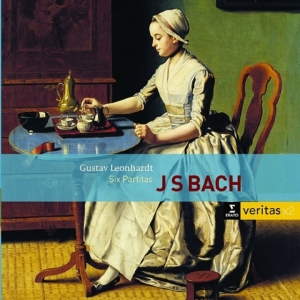 Gustav Leonhardt/Gerd Berg - Bach: 6 Partitas Bwv 825-830 ryhmässä CD @ Bengans Skivbutik AB (1846441)