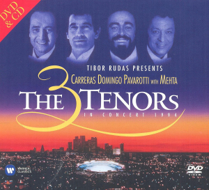 Luciano Pavarotti Plácido Dom - The 3 Tenors In Concert 1994 ryhmässä Minishops / Pavarotti @ Bengans Skivbutik AB (1847222)