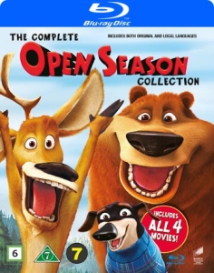 Movie - Open Season 1-4 Box Bd S-T ryhmässä Elokuva / Film Blu-ray @ Bengans Skivbutik AB (1848397)