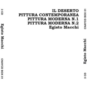 Macchi Egisto - Il Desrto/Pittura Comt./Pittura Mod ryhmässä CD @ Bengans Skivbutik AB (1874339)