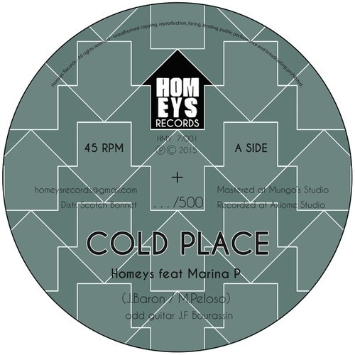Homeys - Cold Place ryhmässä VINYYLI / Rock @ Bengans Skivbutik AB (1876315)