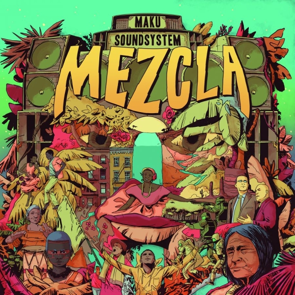 M.A.K.U. Soundsystem - Mezcla ryhmässä VINYYLI / Worldmusic/ Folkmusik @ Bengans Skivbutik AB (1891222)