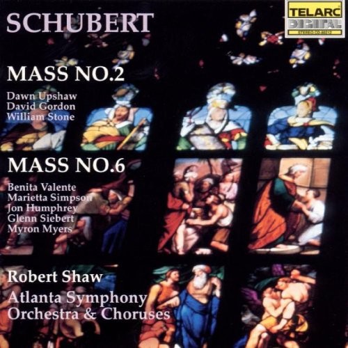 Atlanta Symp Orch/Shaw - Schubert: Mass No 2 & 6 ryhmässä CD / Pop @ Bengans Skivbutik AB (1901862)