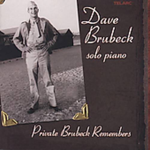 Brubeck Dave - Private Brubeck Remembers ryhmässä CD / Jazz/Blues @ Bengans Skivbutik AB (1902297)
