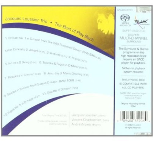 Loussier Jacques/Trio - Best Of Play Bach ryhmässä Musiikki / SACD / Pop @ Bengans Skivbutik AB (1902710)