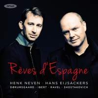 Ibert / Ravel / Shostakovich - Reves D’Espagne! ryhmässä CD @ Bengans Skivbutik AB (1908172)