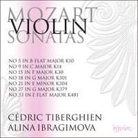 Mozart W A - Violin Sonatas ryhmässä CD @ Bengans Skivbutik AB (1911051)