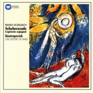 Mstislav Rostropovich - Rimsky-Korsakov: Scheherazade ryhmässä CD @ Bengans Skivbutik AB (1911118)