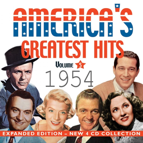 Various Artists - America's Greatest Hits 1954 ryhmässä CD / Myydyimmät @ Bengans Skivbutik AB (1912534)